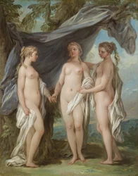 Tři Grácie, kolem roku 1763